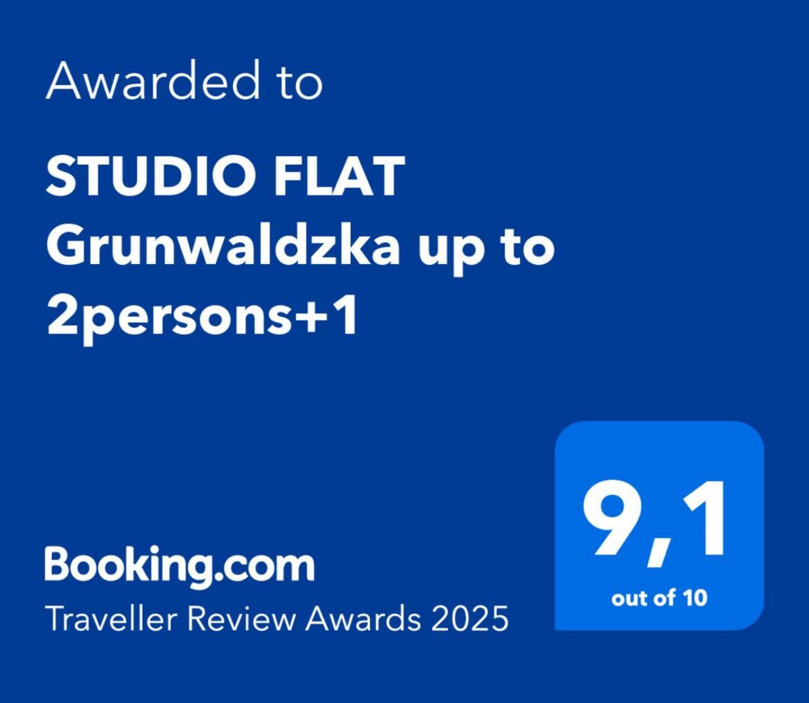 Studio Flat Grunwaldzka Up To 2Persons+1 Breslavia Esterno foto